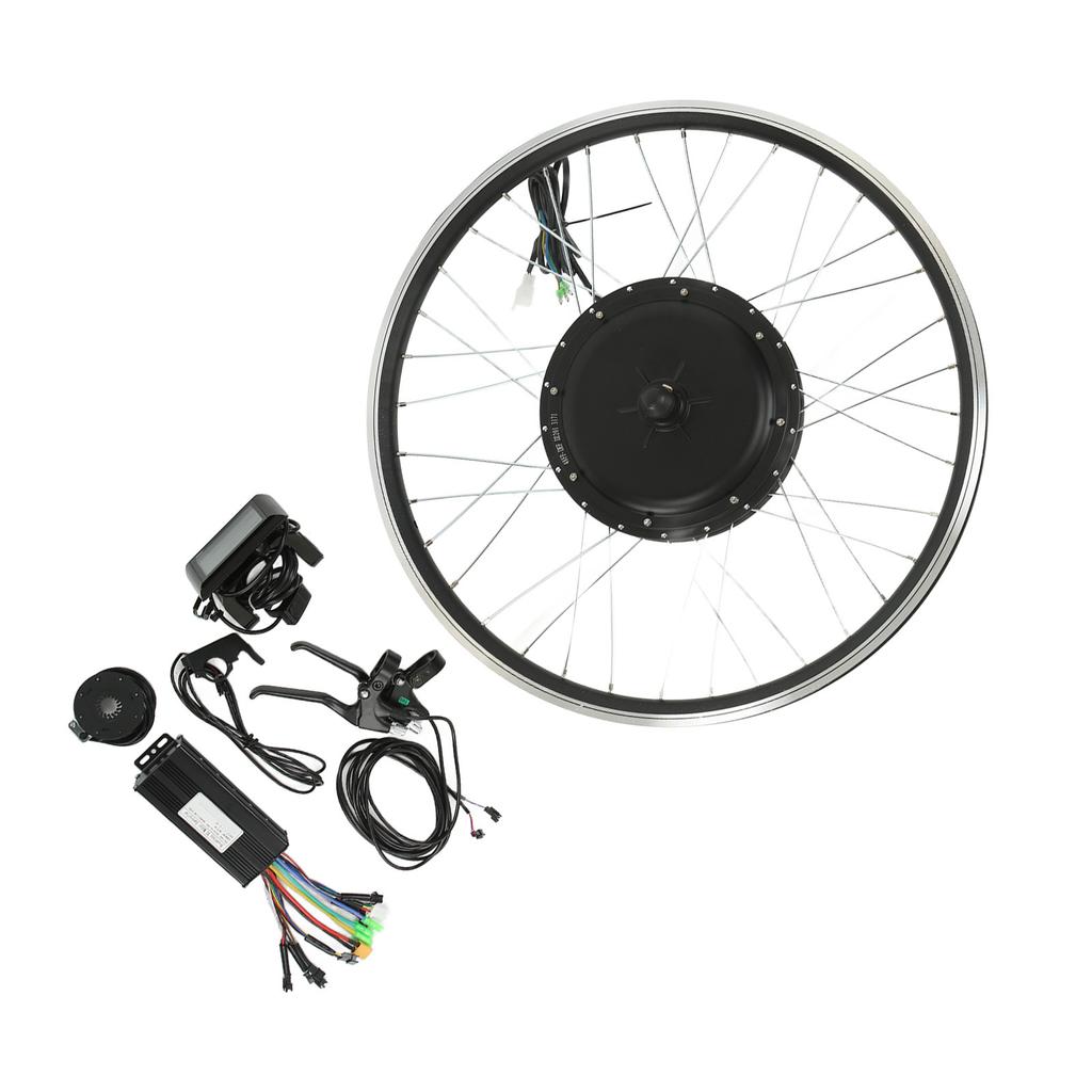 26-дюймовый 48V1000W велосипедный передний приводной мотор-колесо комплект для переоборудования с ЖК-панелью S900 для электромобиля