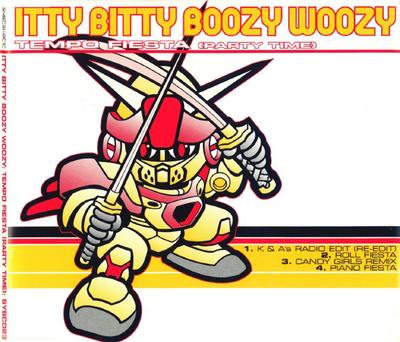 CD ITTY BITTY BOOZY - Tempo Fiesta 8503712 Systematic 1995 UK Танцевальная и электронная музыка Б/У