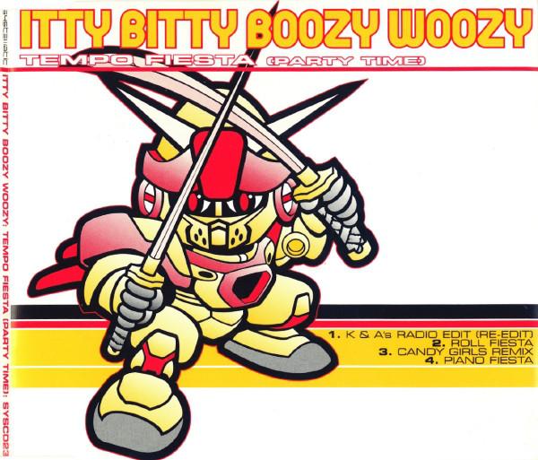 CD ITTY BITTY BOOZY - Tempo Fiesta 8503712 Systematic 1995 UK Танцевальная и электронная музыка Б/У