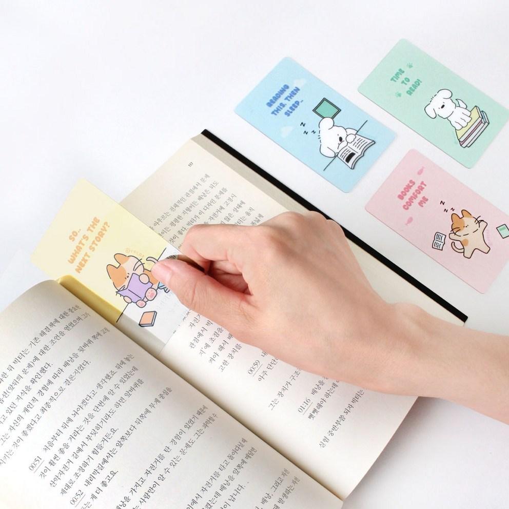 Набор из 4 прозрачных фотокарточек-закладок Ricos, Лили и Коко, 1 набор