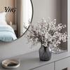 Durable Faux Plant Accents for Home Realistic Artificial Flowers Autumn Decoration, Silk Floral Reusable Harvest Festival Flower Stems Branches