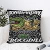 Bombardiro-Crocodilo Итальянский-Мозголом Без Плохих Выбросов Наволочка Мягкая Подушка Чехол Декоративный Подушка-Плед Чехол Дом Квадратный