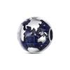 Globe Design Charm 925 Sliver Planet Earth Pendant Charm Beads Fit Fashion Style Bracelet Charms Jewelry Gift