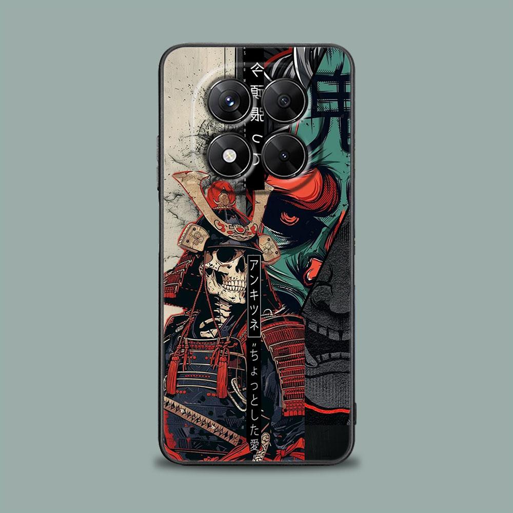 Чехол для телефона для Xiaomi Redmi 15C 14C 12C 13C Redmi Note 15 14 13 12 11 10 Pro Plus 5G Силиконовый Мягкий Чехол Большой Волновой Дракон Бог Моря