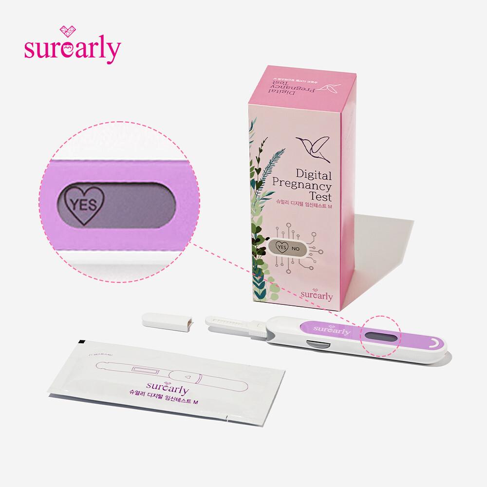 Surearly Digital Pregnancy Test M 7 Pieces (Heart Pregnancy Test)