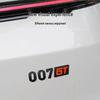 Черный Воин Автомобильная эмблема для моделей Zeekr 007GT/001/7X/009/007