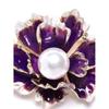 YouBella Jewellery Latest Stylish Crystal Unisex Floral Brooch for Wedding/Party for Women/Girls/Men