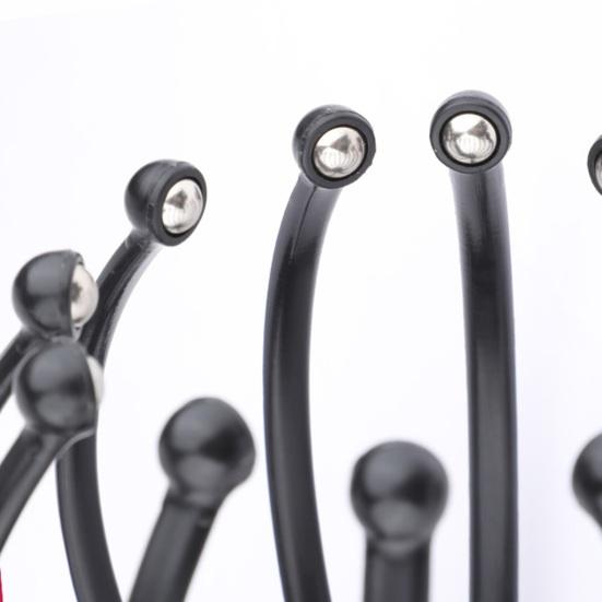 Массажер для головы Octopus с 12 клешнями, 2 режима массажа, эргономичный дизайн, USB-зарядка, беспроводное устройство для массажа кожи головы