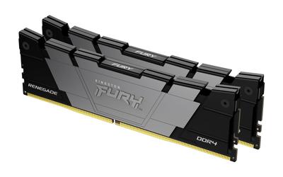 Kingston FURY Настольный ПК DDR4 32 ГБ x Kingston FURY Renegade 2023 CL18 Пожизненная гарантия Память, 3600 МТ/с, 2, Модель, KF436C18RB2K2/64,