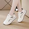Leather Sneakers Women's Autumn and Summer 2025 New Versatile Lightweight Soft Sole Casual Flat Bottom Breathable White Shoes Women