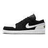Кроссовки Air Jordan 1 Low SE Diamond Мужские Черно-Белые DH6931-001