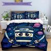 3pcs Italian Brainrot characters8 pattern bedding set duvet cover set includes duvet cover &pillowcases, perfect all season bedroom decoration & gift