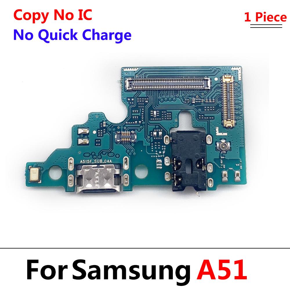 USB-порт для зарядки, гибкая плата для Samsung A10 A10S A20 A20S A21S A30 A30S A31 A40 A50 A50S A51 A750, зарядная пластина