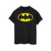 Womens/Ladies Batman Logo Cotton Boyfriend T-Shirt