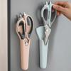 Multifunctional Kitchen Scissors with Magnetic Holder - Detachable Stainless Steel Food Scissors, Ergonomic Handles
