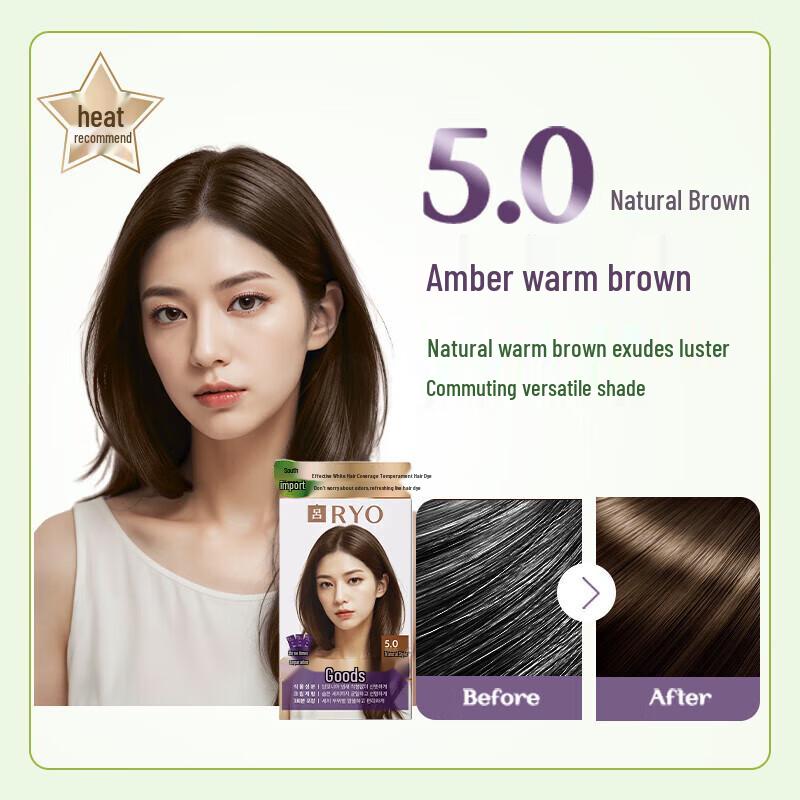 Ryo Jasyang Grey Hair Cover Dye Cream