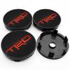 For Toyota YarXP114Pcs For Toyota TRD Corolla Auris Yaris Prius Highlander 60mm 56mm Car Wheel Center Hub Cap Rim Cover Stickers Badge Accessories