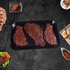 Прямоугольная перфорированная форма для запекания с ручками, с антипригарным покрытием