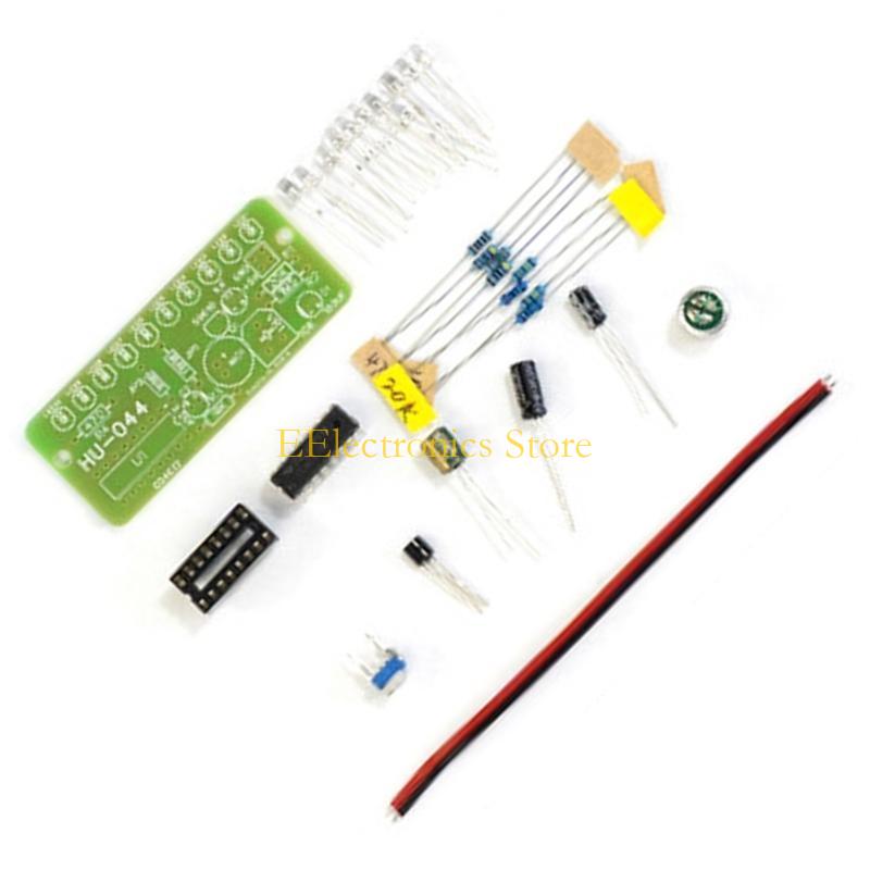 B03C Модуль платы усилителя Кубический комплект Совместимый с Bluetooth Динамик DIY Комплект Плата усилителя мощности со светодиодной подсветкой
