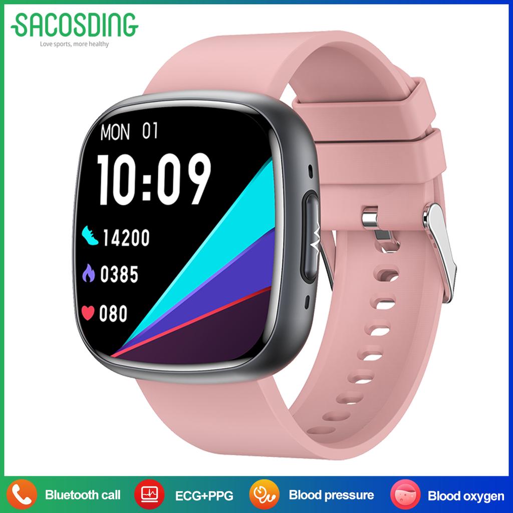 2025 Smart Watch Blood Pressure Health Monitoring ECG HRV Bluetooth Call SOS Men Women Sport Fitness Tracker Blood Oxygen Watch