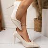 Fashion Temperament Satin Pearl Pumps for Women Summer 2025 Shallow Thin Heels Women'pumps Party Pointed Toe Female High Heels