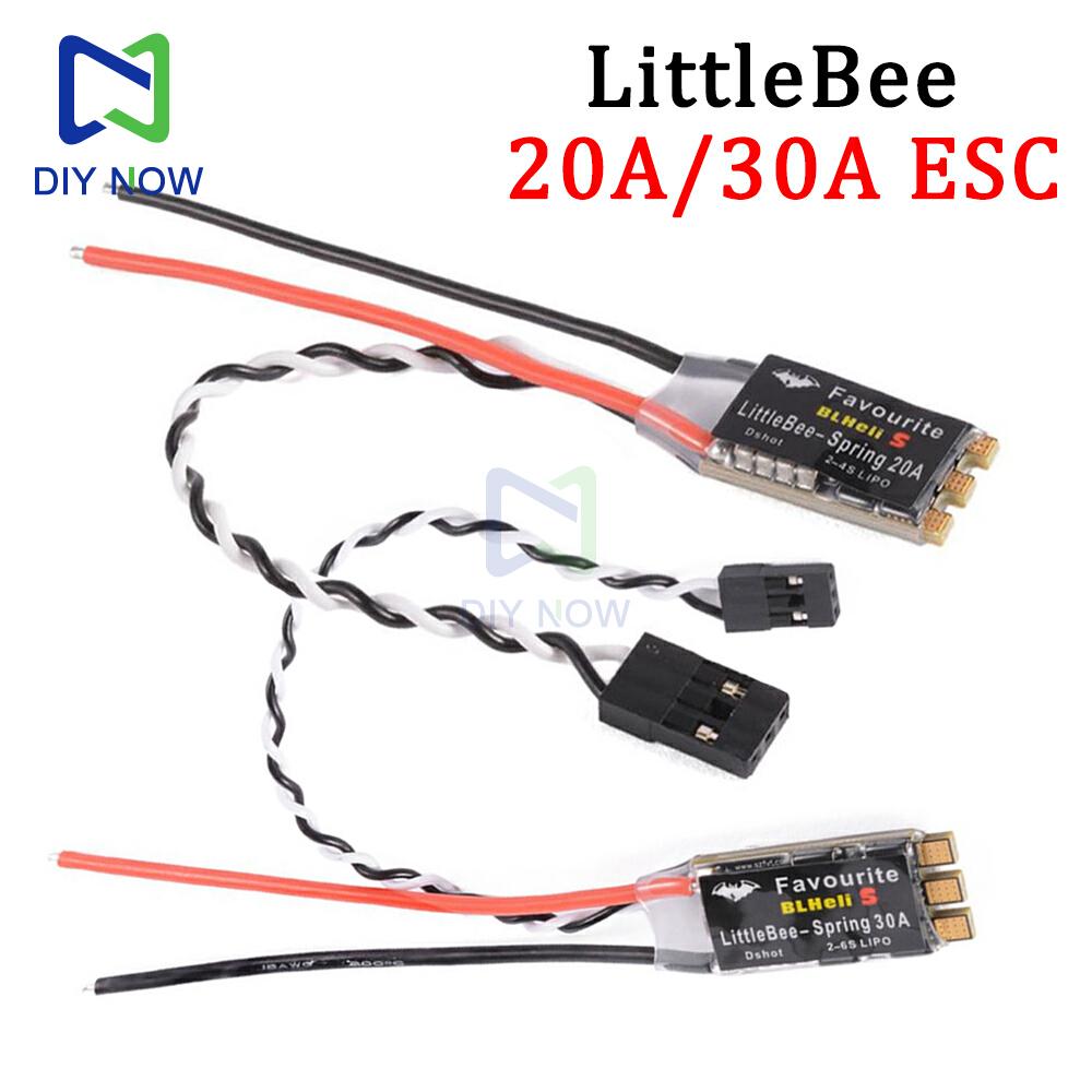 FVT LITTLEBEE BLHeli-s 20A / 30A Brushless ESC 2-6S Suitable for Multicopter FPV racing drone Oneshot42 OneShot125 Little bee