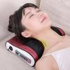 Electric Neck Massager Pillow with Adjustable Heat Compress Cervical Waist Vibration Massage Pillow Rechargeable Neck And Back Kneading Tool