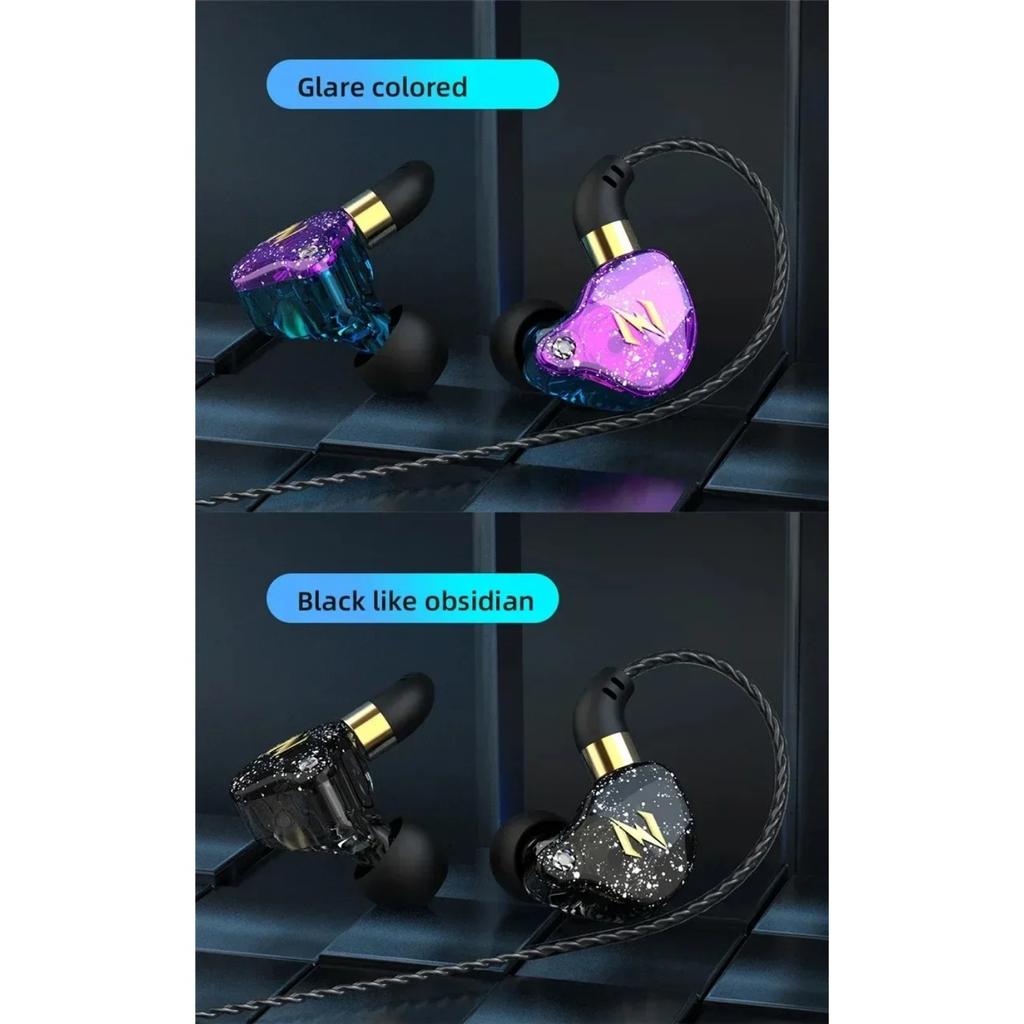 QKZ Dynamic Wired Earphones HIFI Heavy Bass Earbuds In Ear Monitor Sport Noise Cancelling Headset Gaming Headphones with Mic