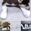 4Pcs Pet Foot Cover Soft Comfortable Wear Resistant Disposable Pet Dog Foot Claw Cover