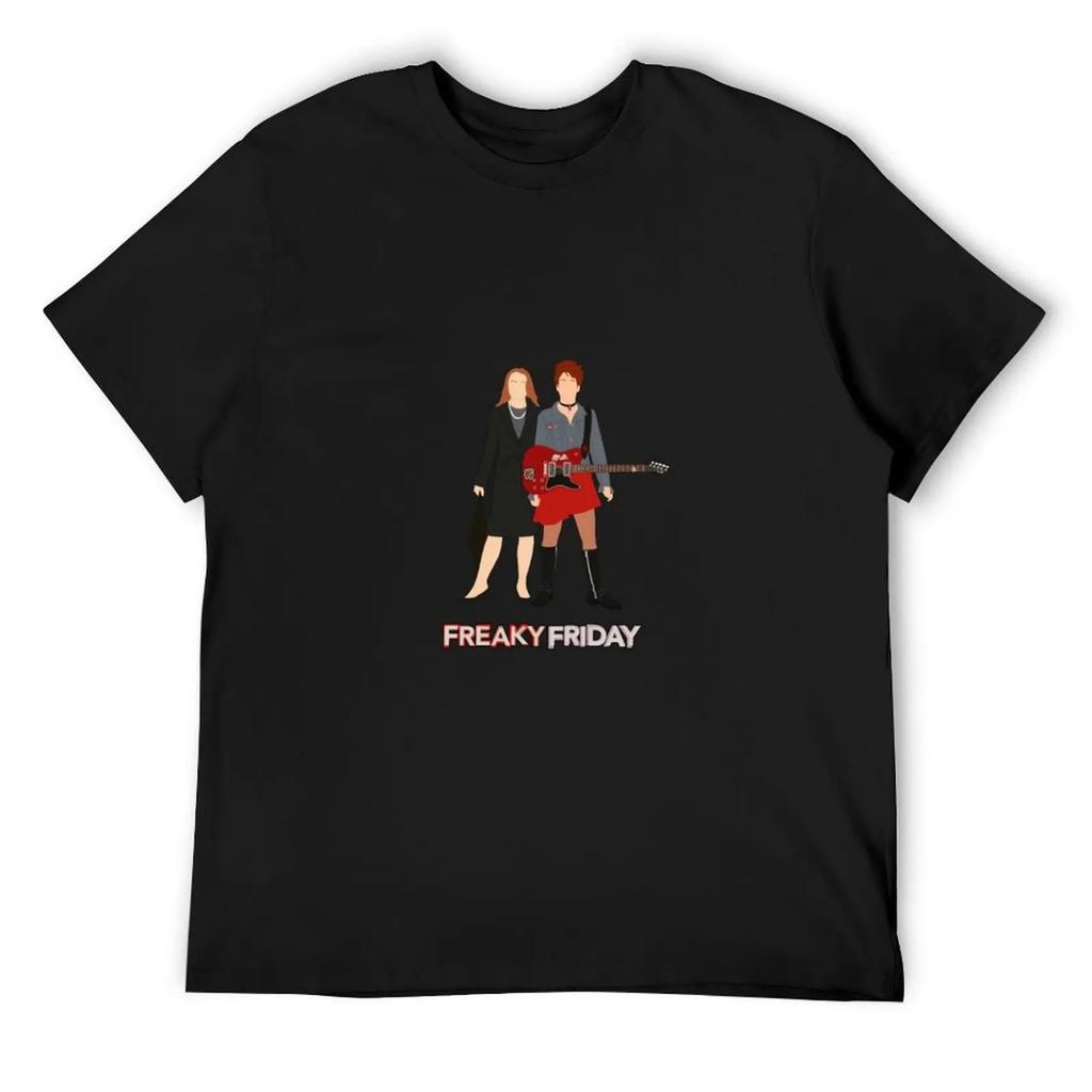 Freaky Friday Постер Арт Футболка оверсайз футболки мужская одежда больших размеров хлопок мужские футболки одежда для мужчин