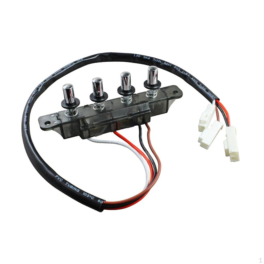 Cooker Hood Button Switch Push Piano Type Attachment Control Board