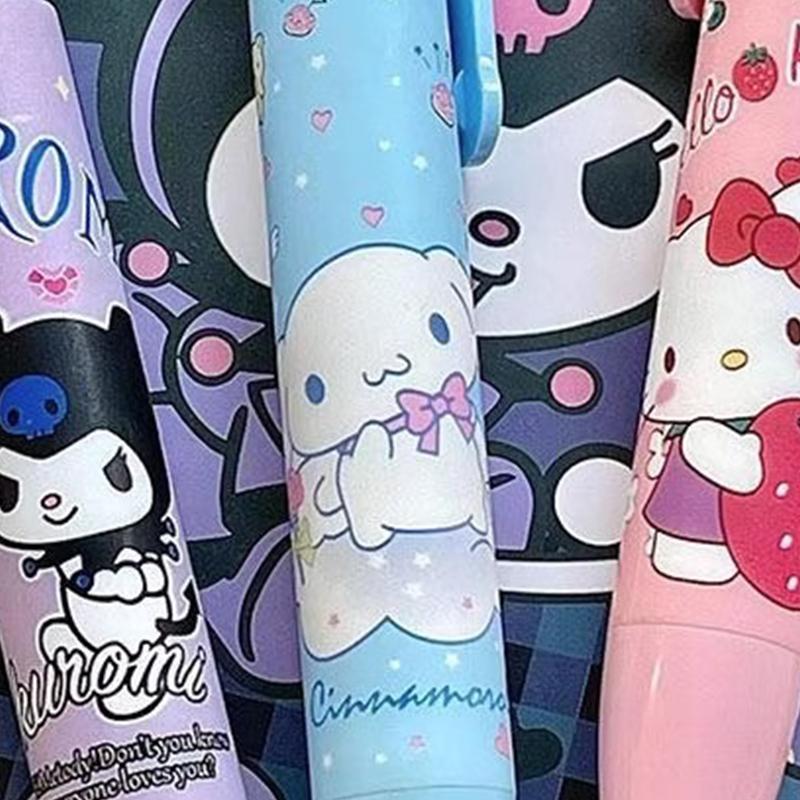 Креативная Sanrio Kawaii Нажимной ластик Аниме Хелло Китти Куроми Моя Мелоди Синнаморолл Мультяшный Милый Канцелярский товар Подарок Офисные принадлежности