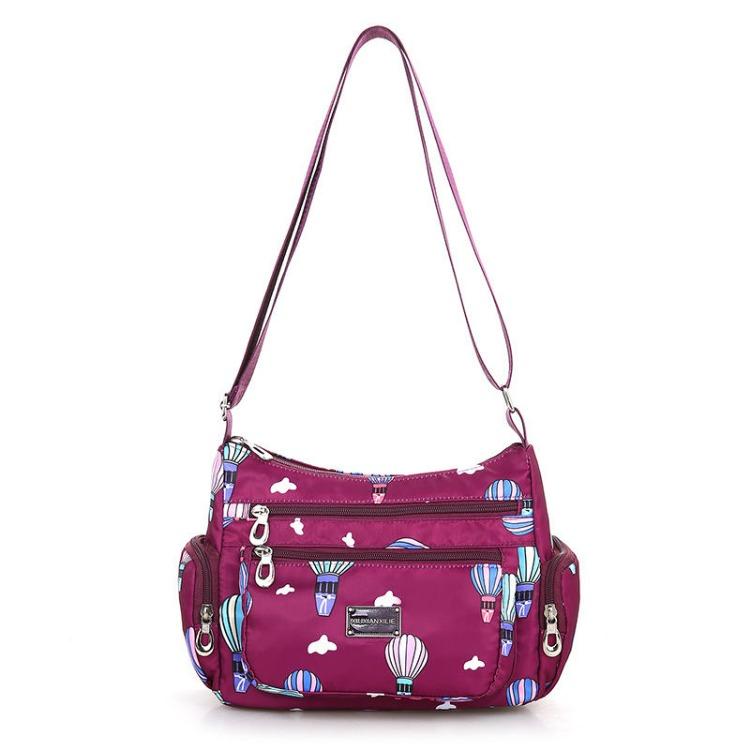 Waterproof Nylon Women's Bag Nylon Shoulder Bag Crossbody Bag Canvas Bag Mommy Bag Fashionable Women's Bag