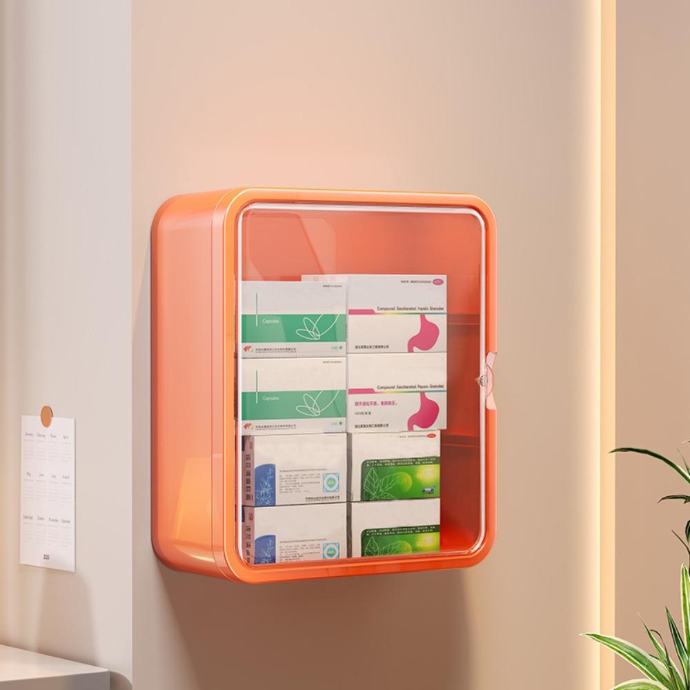 No Punching Installation Drug Storage Rack Medicine Storage Cabinet Medicine Organization