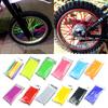 Spoke Skins 72Pcs Multiple Color Dirt Bikes Spoke Cover 9.5'' Length Wheel M Wrap Pipe Trim Universals for Motorcycle
