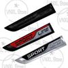 BATM9 Car-Styling Metal Sport Line Emblem Car Side Body Stickers For Skoda Kamiq Enyaq Combi Octavia Superb Elroq85 Karoq Kodiaq Rapid