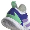 Теннисные туфли Adizero Ubersonic 4 Tennis LRI80 Footwear Metallic cm [Adidas] женские белые/фиолетовые Fusion/серебристые (HQ8390) +23,5