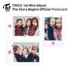 Twice 1-й мини-альбом The Story Begins Официальная фотокарточка RED WHITE Версия KPOP