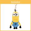 Despicable Me Keychain Cute Cartoon Girl Kid Backpack Ornament Hanging Toy Plush