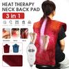 Flannel Health Relief Wrap Neck Shoulder Back Muscles Pain Relief Heating Pad Extra-Long Massaging Heat Wrap Household 150W