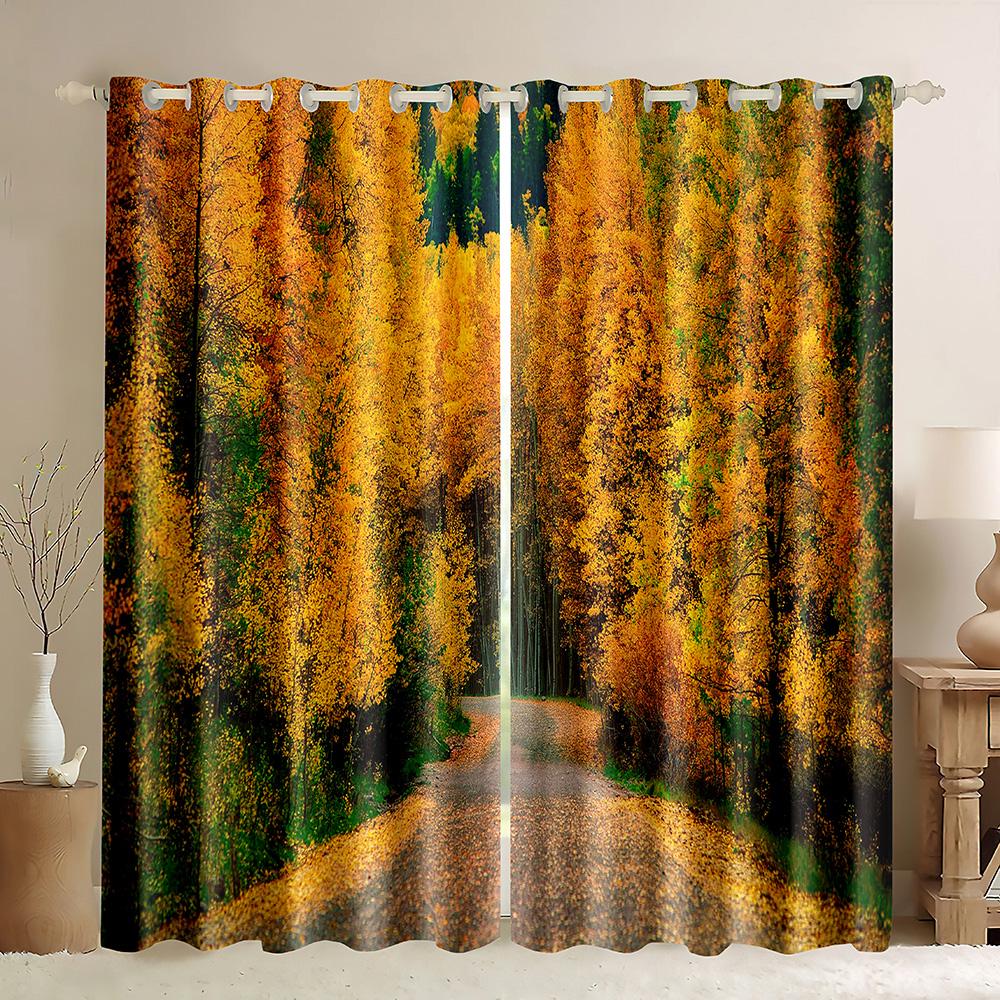 3D занавеска с принтом леса на заказ, зеленая лужайка, природа, сцена, оконные шторы для спальни, гостиной, тонкая занавеска, украшение