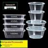 Yangge Disposable Round Plastic Food Container with Lid