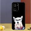 Cartoon schnauzer dog For Realme 15 Pro GT7 10 11 12 13 14 Pro Plus C67 C65 C63 C61 C55 C53 C51 C35 C71 C75 Case