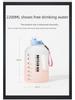 Спортивная бутылка для воды Gradient Summer 2023: Большая емкость, портативный, популярный дизайн