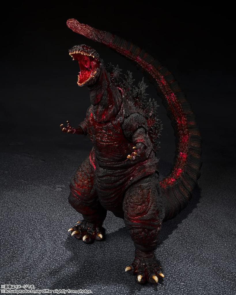 TAMASHII NATIONS Monster Arts Shin Godzilla Годзилла 4-я форма Ночная битва 180 мм ПВХ окрашенная подвижная фигурка SH. (2016) Вер. Прибл.