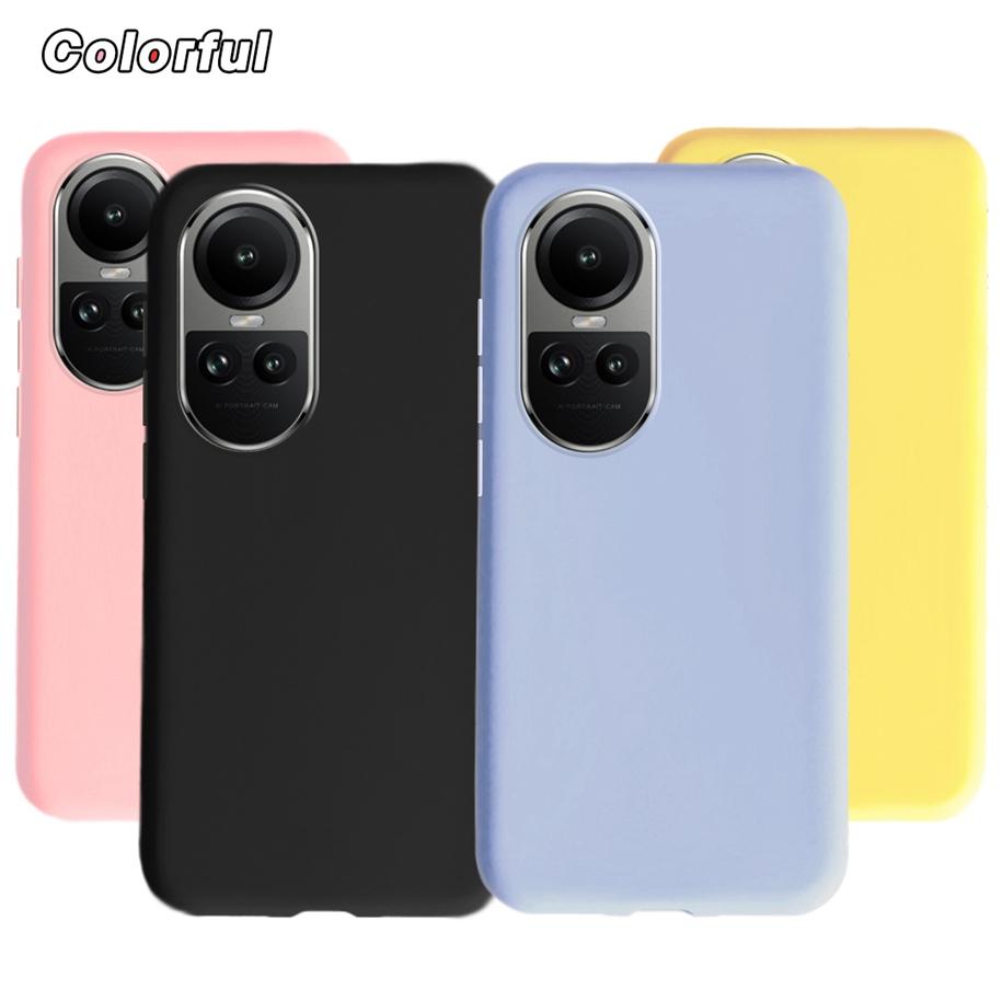 Чехол для OPPO Reno 10 Pro 5G CPH2525 Жидкий силиконовый чехол Мягкий ТПУ чехол для телефона Для OPPO Reno 10 Pro Plus Бампер Reno10 2023 Capa