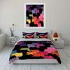 Colorful Cat Pattern Design Bedding Duvet Cover Set Duvet Cover Pillowcases  (1*Duvet Cover 2*Pillowcases, without duvet insert)