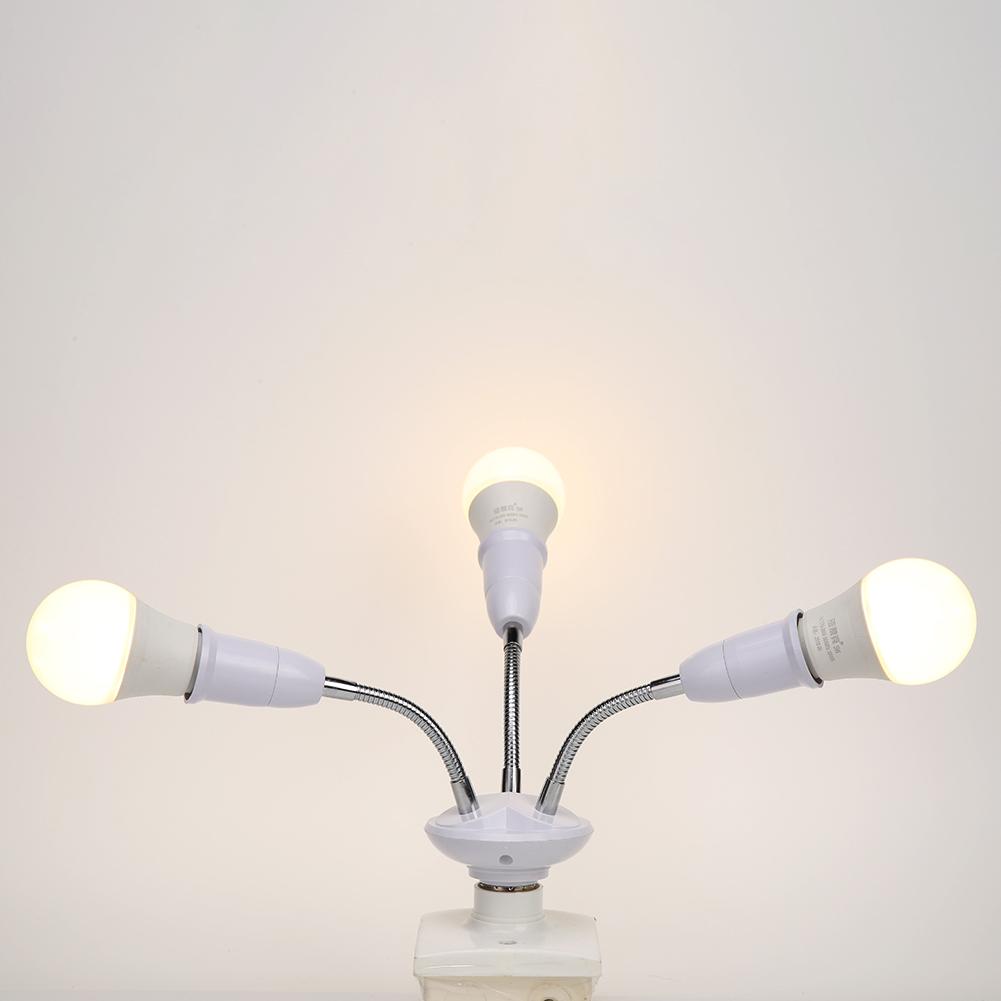 Патрон лампы E27 Регулируемый для светодиодной лампы Адаптер-конвертер Multi-conversion