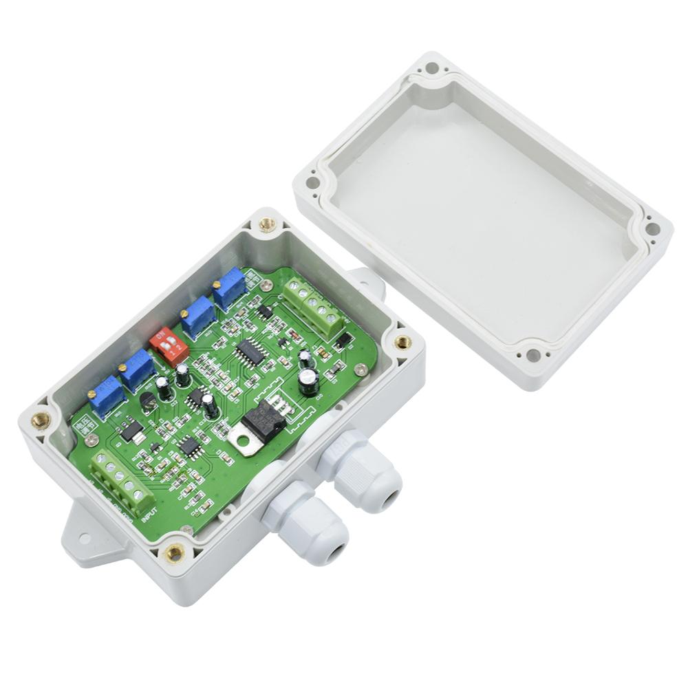 Weighing Transmitter Load Cell Amplifier Weight Weighing Sensor Amplifier Load Cell Transducer DC 12V 24V 4-20mA with Case