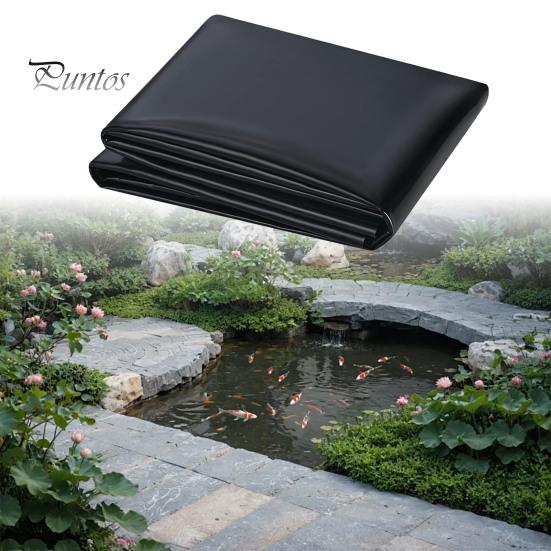 Safe Pond Sealer Liner, 4x7ft/6.5x10ft/7x10ft HDPE UV Resistant Preformed Aquaculture Garden Construction Supplies Easy Cutting Underlayment